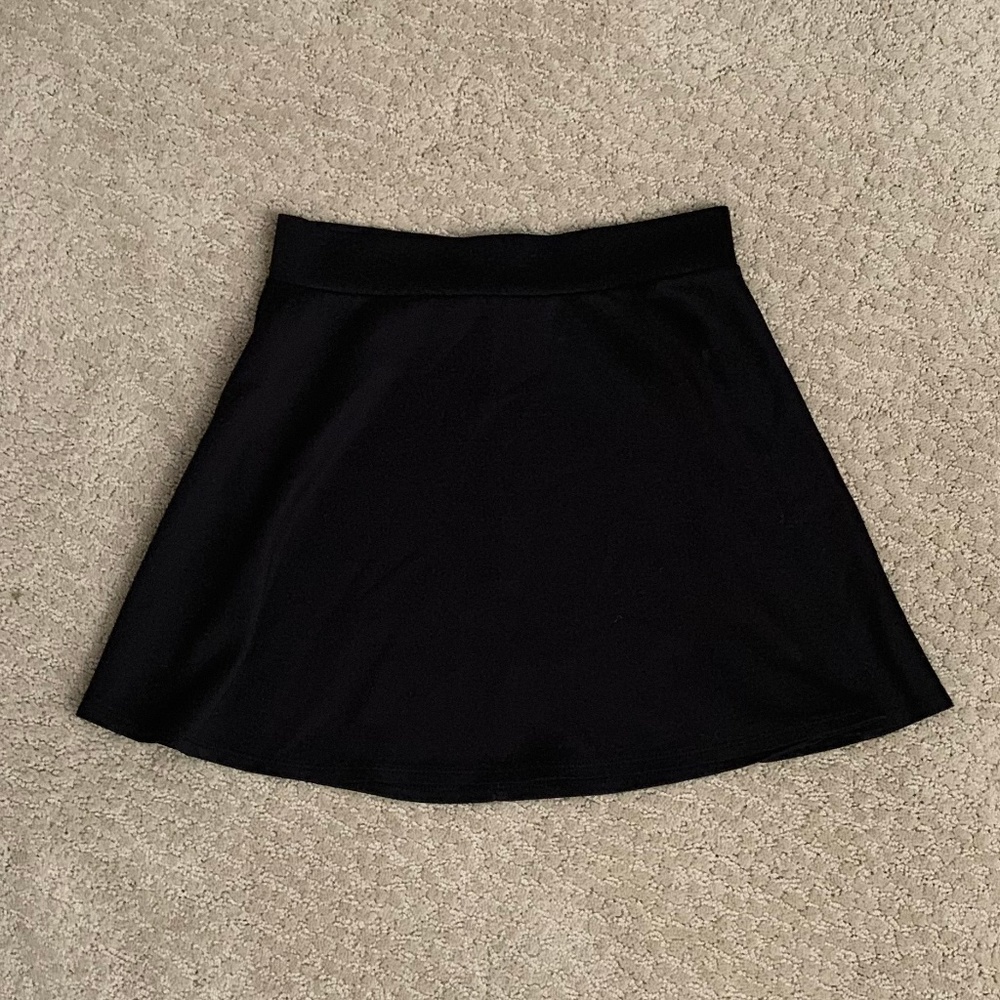 Black Skater Skirt